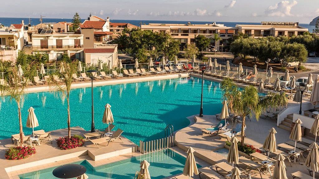 Chania Crete Porto Platanias Village Resort with Bed and Breakfast offers