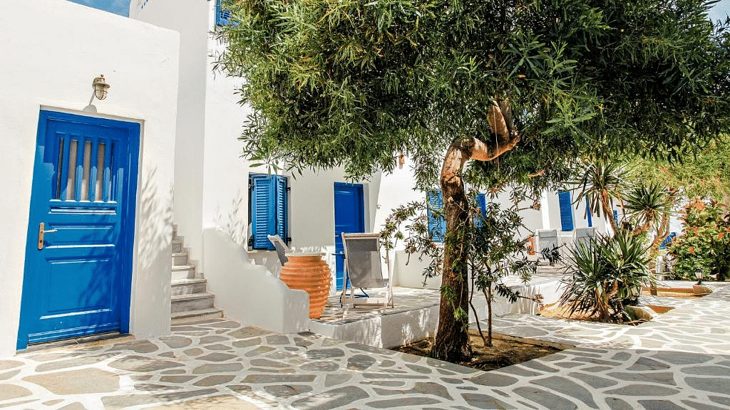 Mykonos Acrogiali Beach Hotel alojamiento con cama y desayuno ofertas
